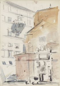 Perugia, Piazza Piccinino, July 26, 1933